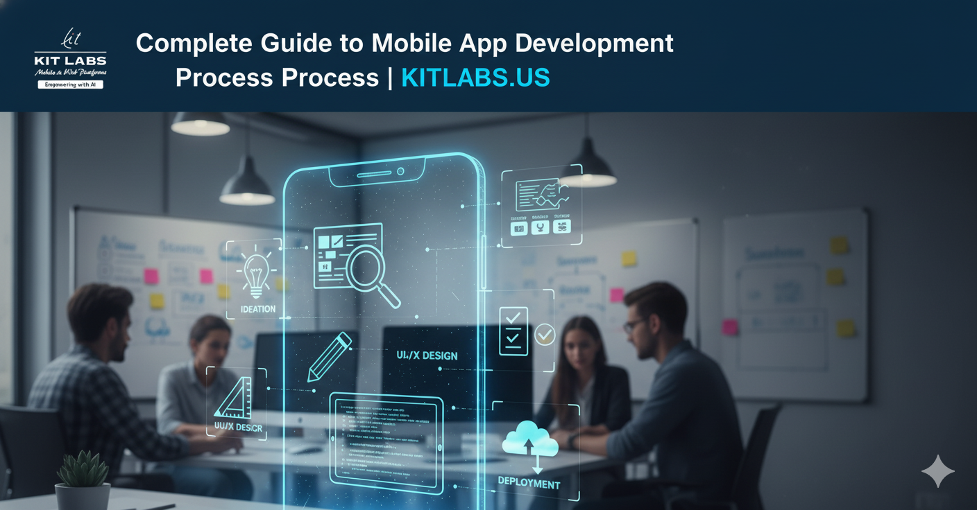 Complete Guide to Mobile App Development Process KITLABS