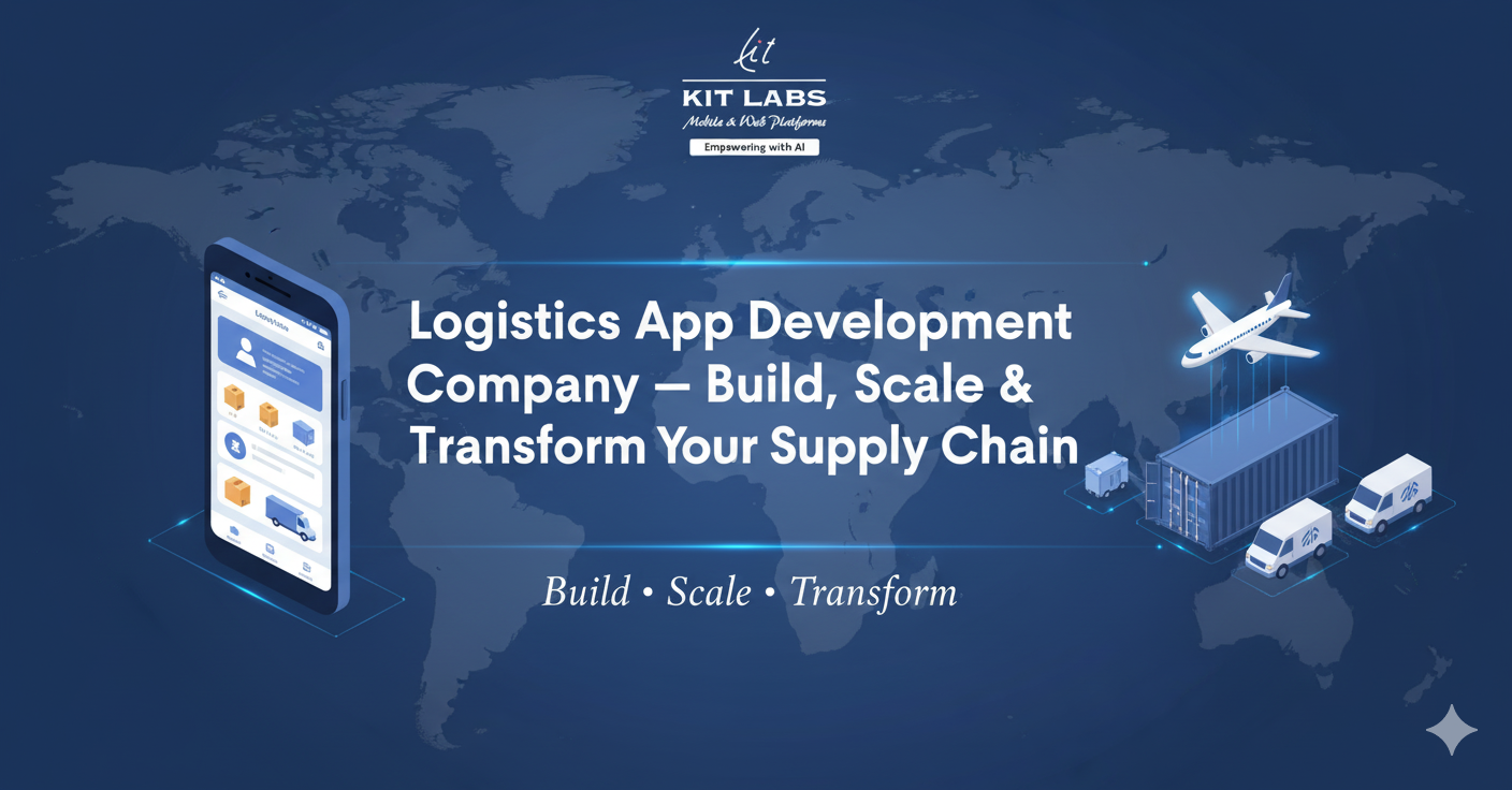 Logistics App Development Company — Build, Scale & Transform Your Supply Chain